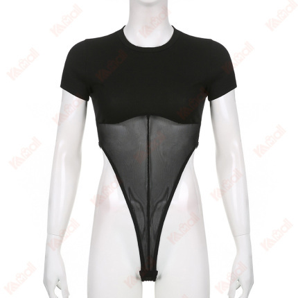 best bodysuits round neck short sleeve